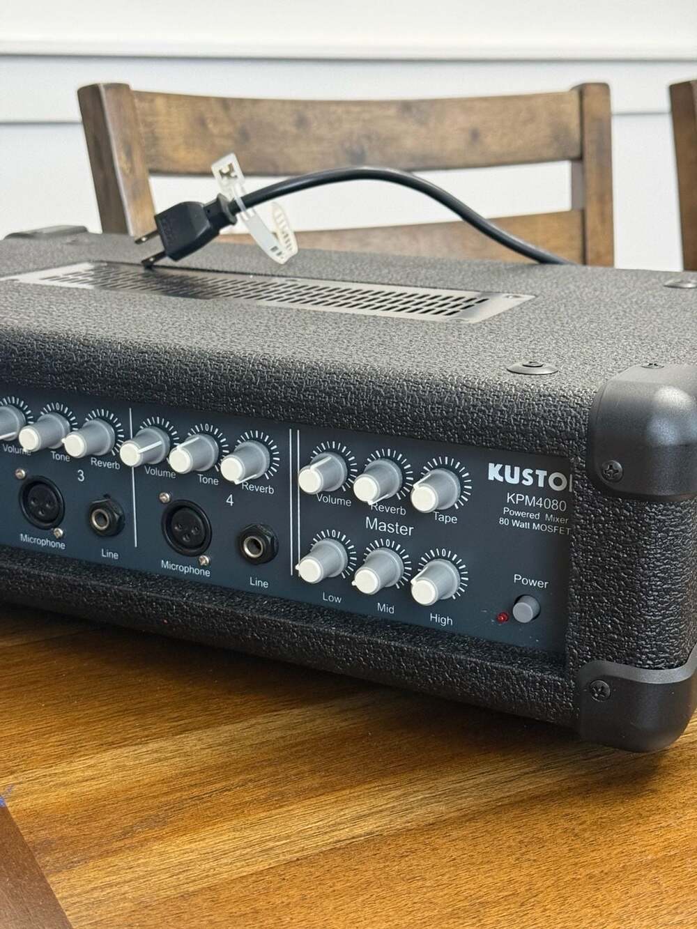 Kustom KPM4080 Powered Mixer 80 Watt MOSFET